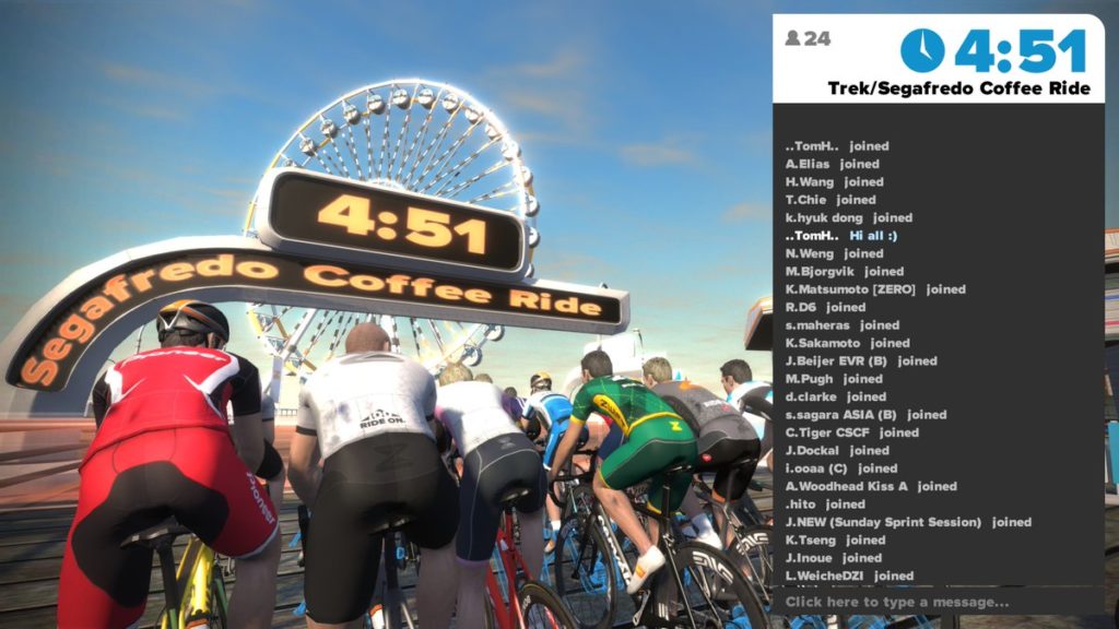 Come iscriversi alle gare su zwift