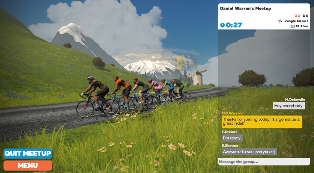 zwift meetups