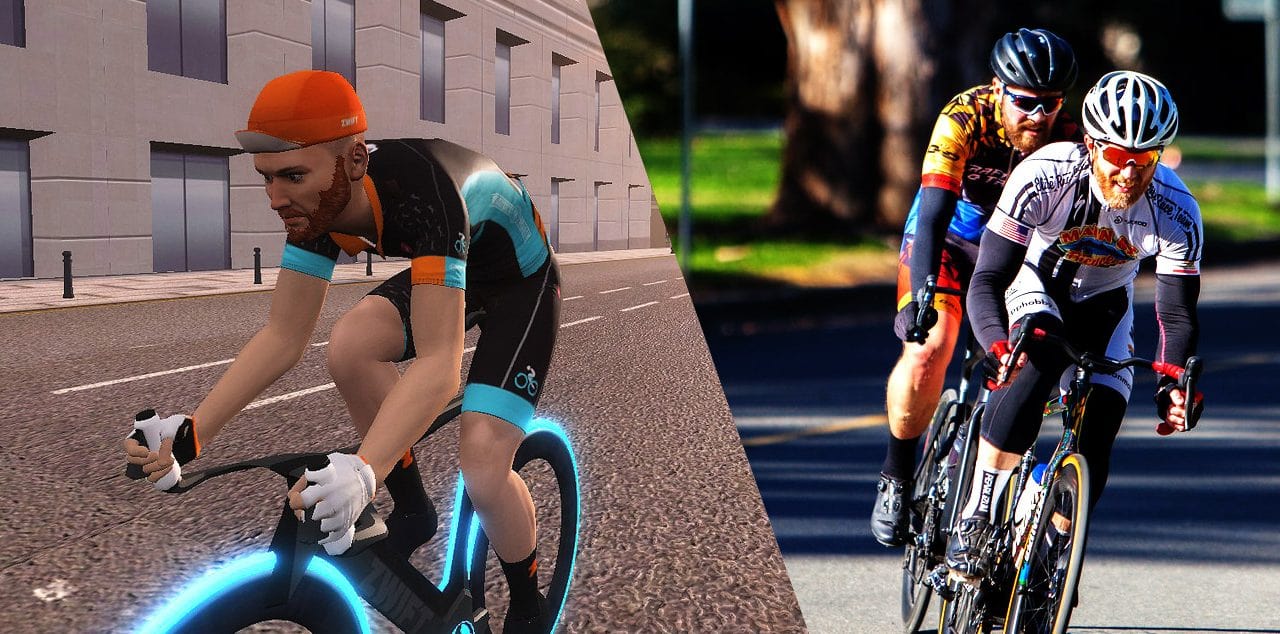 Comparazione gara criterium: Zwift vs Outdoor