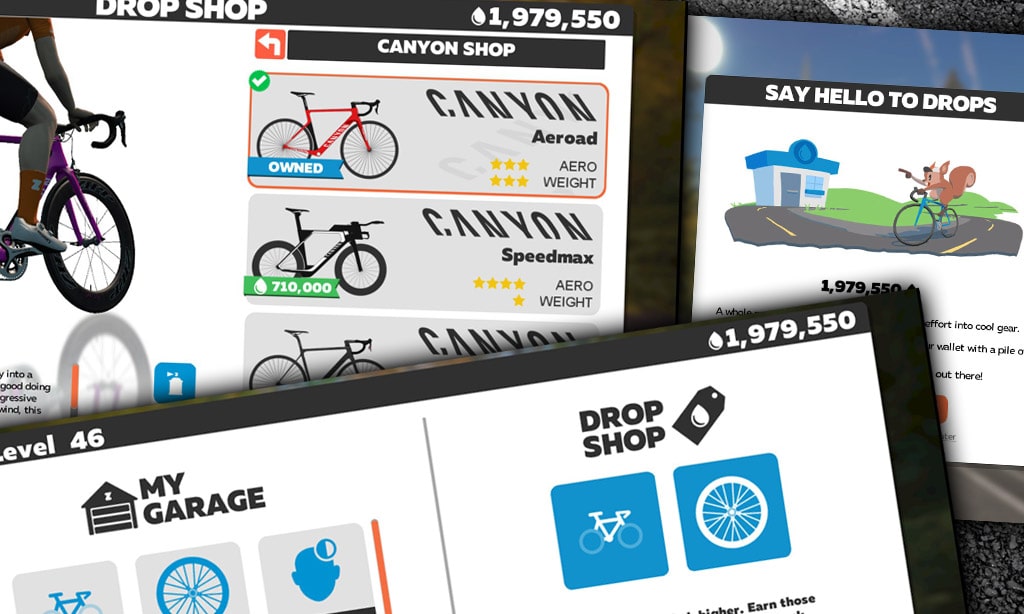Cos’è il Drop Shop di Zwift