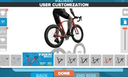 Come cambiare bici velocemente in Zwift