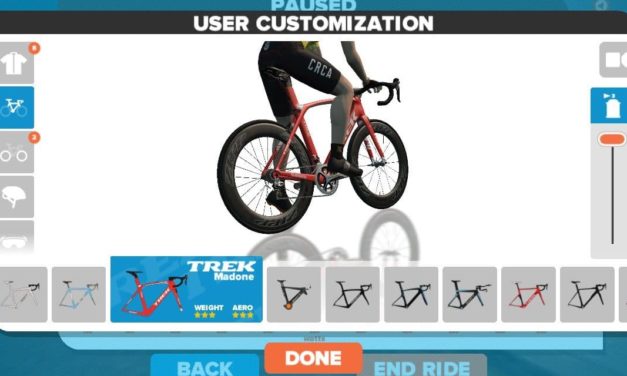Come cambiare bici velocemente in Zwift