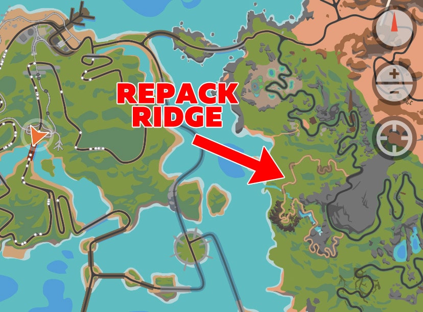 mappa repack ridge