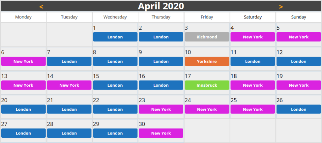 calendario guest world zwift aprile 2020