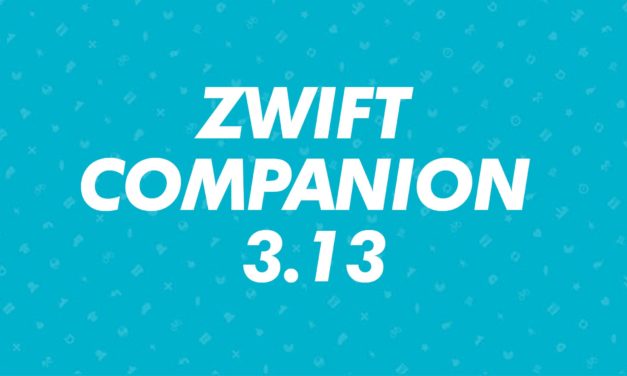 Rilascio Zwift Companion 3.13