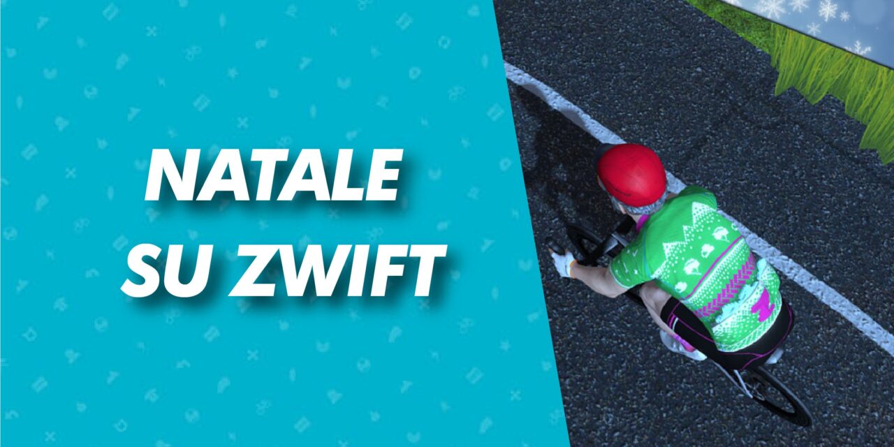 Anche su zwift e’ aria di natale!