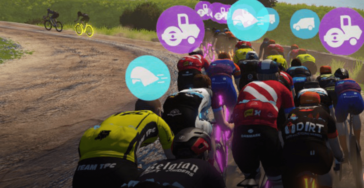 Considerazioni sui PowerUps di Zwift